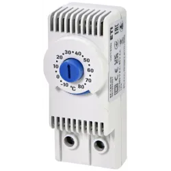 EF-TER-NO thermostat -10÷80°C, 1NO - precise temperature control