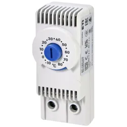 EF-TER-NO thermostat -10÷80°C, 1NO - precise temperature control