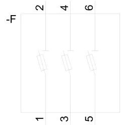 SITOR fuse disconnector 3NC2293 100A 690V AC