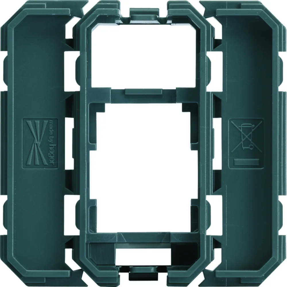 Adapter RJ45 Keystone GALLERY 2M/1M M45 – niezawodne połączenie s