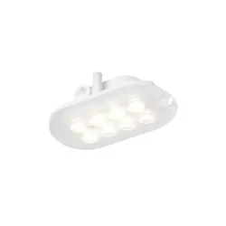 OVAL LED BASIC 3.4W 4000K white LED channel light fixture