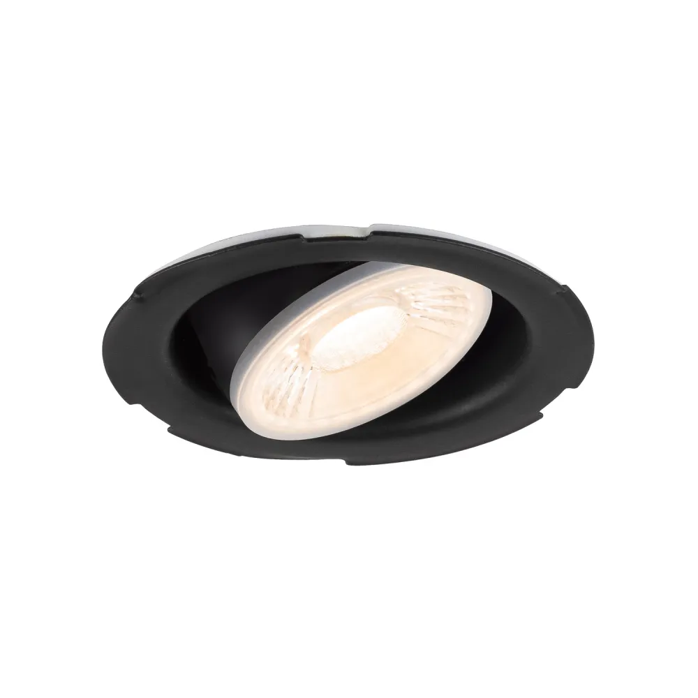 Uniwersalna czarna oprawa sufitowa PT LED 8W – nowoczesne oświetl