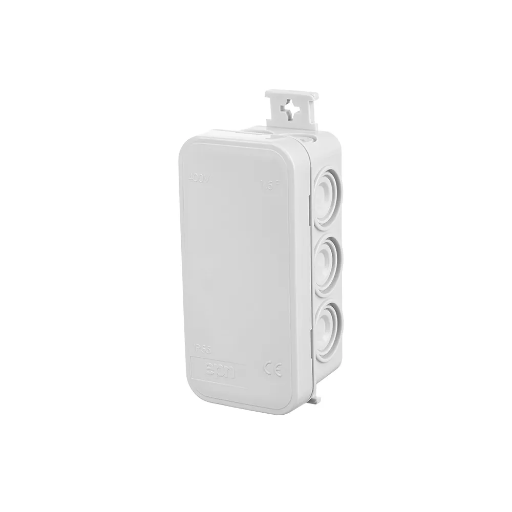 E10 puszka hermetyczna NT 45x90x39 IP55 10 membran szary