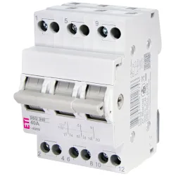 SSQ 340 Modular three-position switch 40A 3-pole EVE