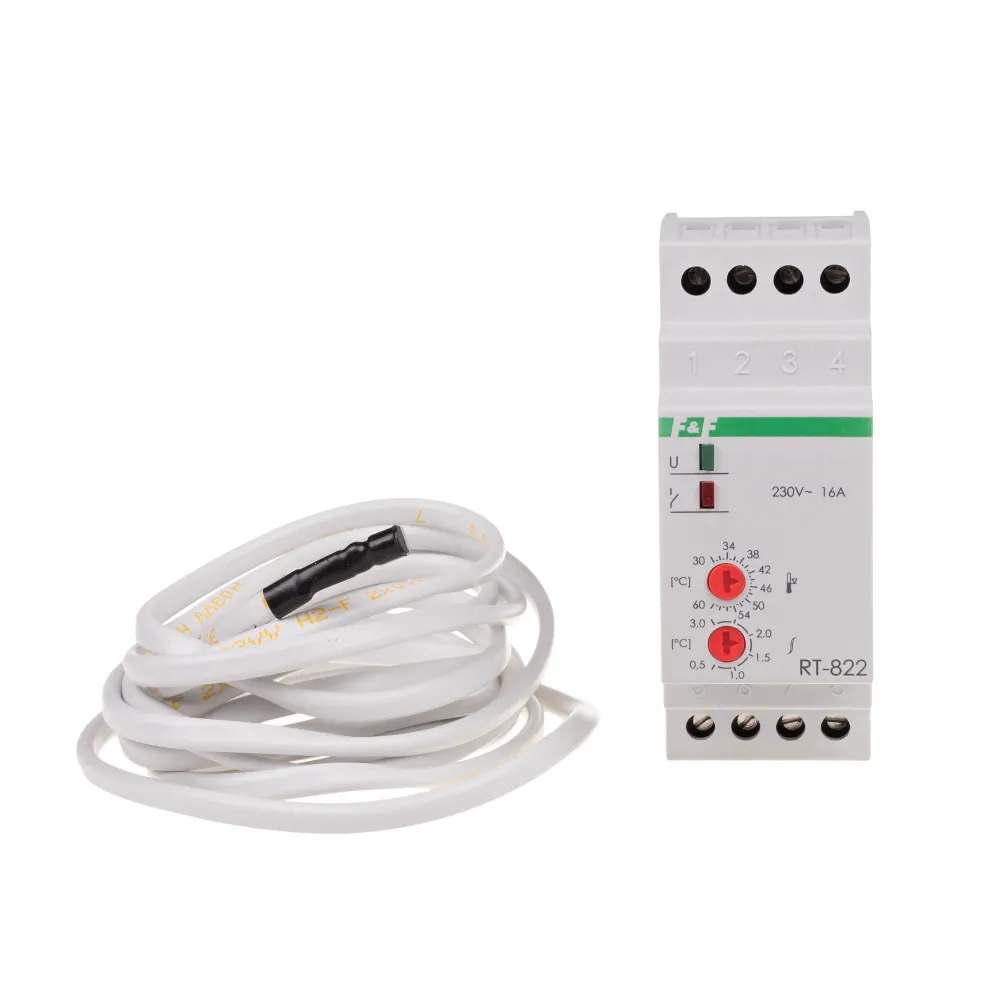 RT-822 Regulator temperatury 16A 30-60°C 230V AC