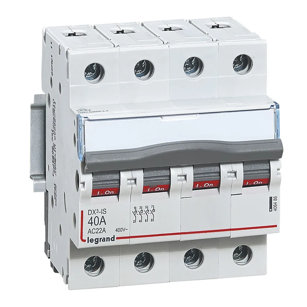FR304 modular isolator switch 40A 4P 400V AC