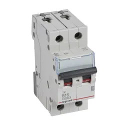 S302 TX3 B 16A 2P 2M 6KA circuit breaker – reliable protection