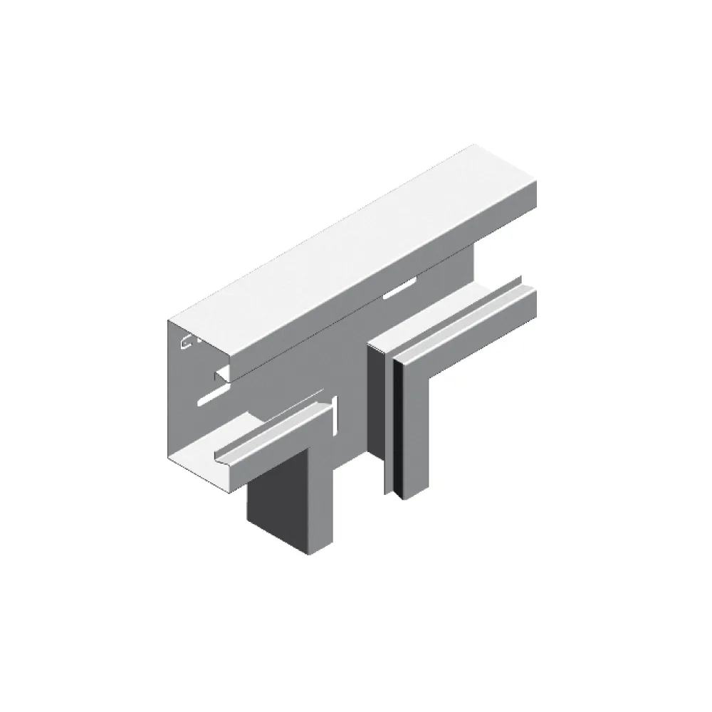 TSKS115H68 wall-mounted duct tee - a practical solution