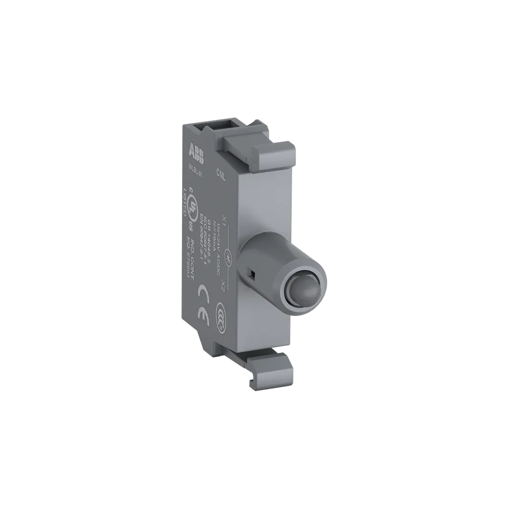MLBL-06W blok LED 220V DC montaż czołowy biały