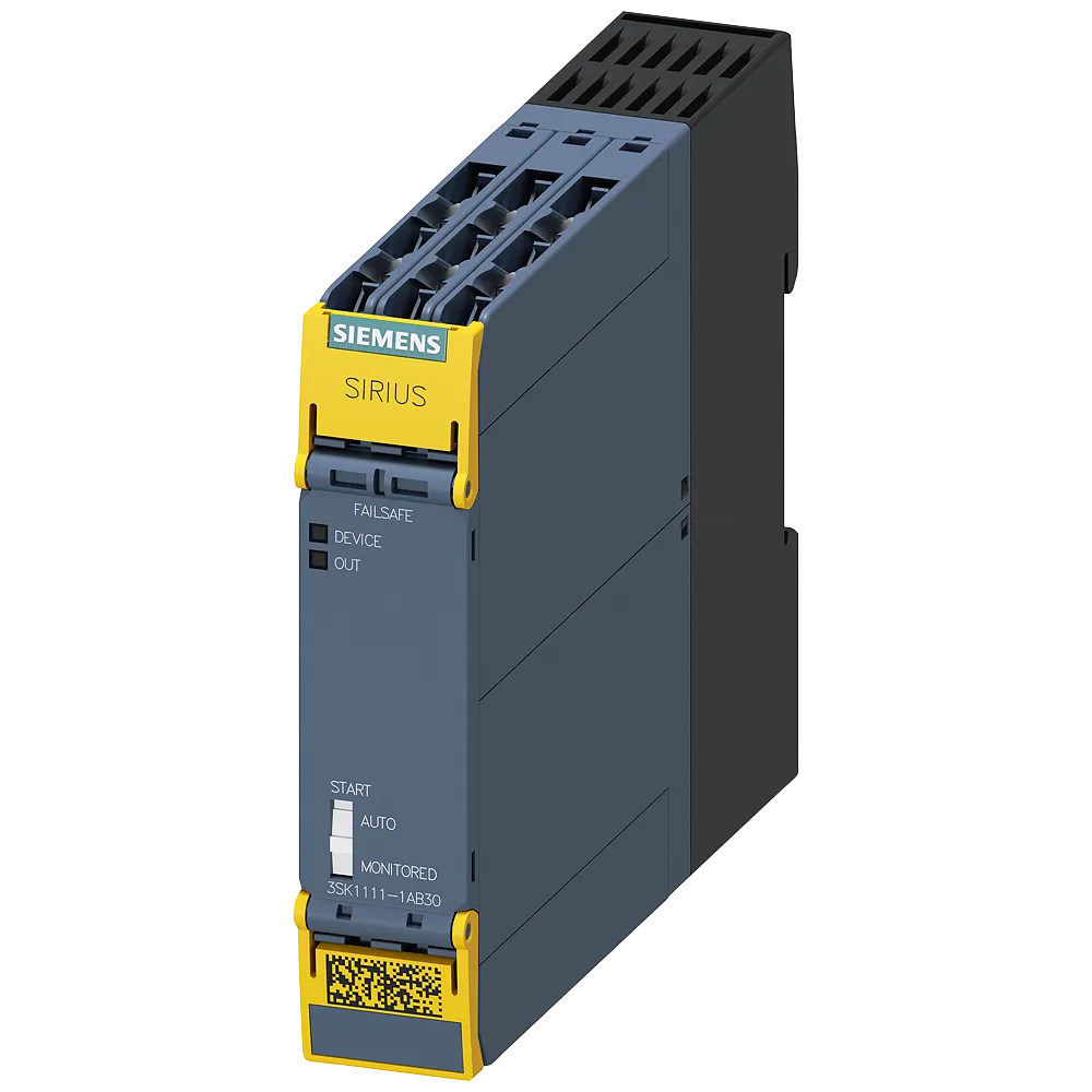 3SK1 Przekaźnik bezpieczeństwa 3Z+1R 24V AC/DC z zaciskami śrubow