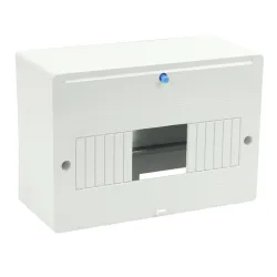 RM-9 plastic distribution box 9M IP30 IK06 without door - practical r