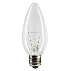B35 żarówka wstrząsoodporna świeczka 40W E27 230V Soleo WST-2639