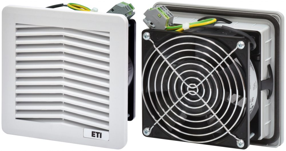 EF-150-67-230V FILTER FAN 67M3/H, 230V AC, 150X150, IP54