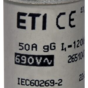 22X58 50A GG WKŁADKA TOPIKOWA CYLINDRYCZNA ZWŁOCZNA