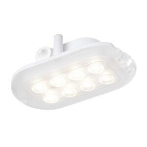 OVAL LED BASIC BIAŁY OPRAWA KANAŁOWA LED NT 3.4W NW 4000K 370LM IP44 230V PC