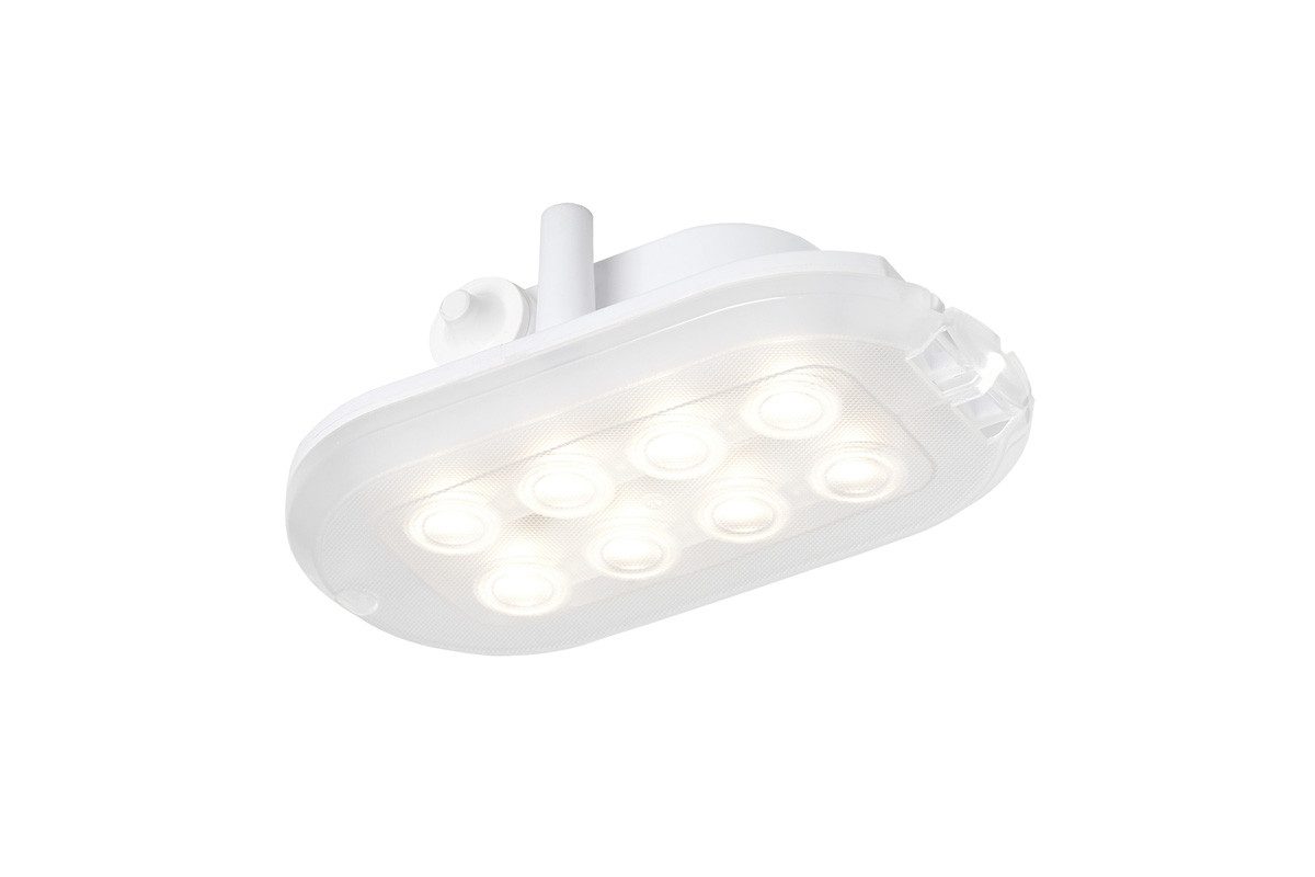 OVAL LED BASIC BIAŁY OPRAWA KANAŁOWA LED NT 3.4W NW 4000K 370LM IP44 230V PC