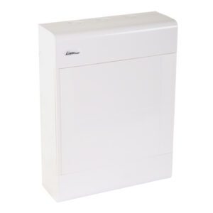 SRN-24/B ROZDZIELNIA PLASTIKOWA NT 24M 2X 12M N+PE 397X298X95 IP40 DRZWI PEŁNE BIAŁY