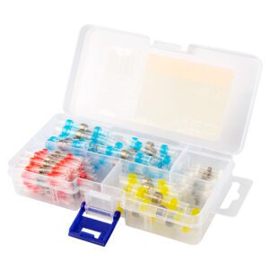 KOSZULKI TERMOKURCZLIWE Z CYNĄ "SAMOLUTUJĄCE", 100 SZT. (0.25 - 6.0 MM) NEO