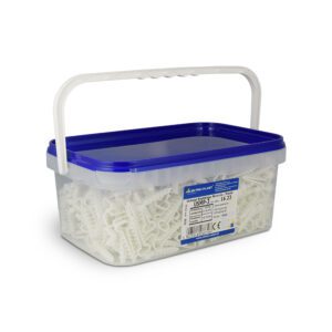 USMP 3/600 UCHWYT KABLOWY WBIJANY PŁASKI BIAŁY YDYP 3X1.5; 2.5 BOX