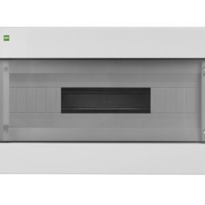 AREO ROZDZIELNIA PLASTIKOWA NT 18M 1X18 PE+N IP40 DRZWI DYMNE