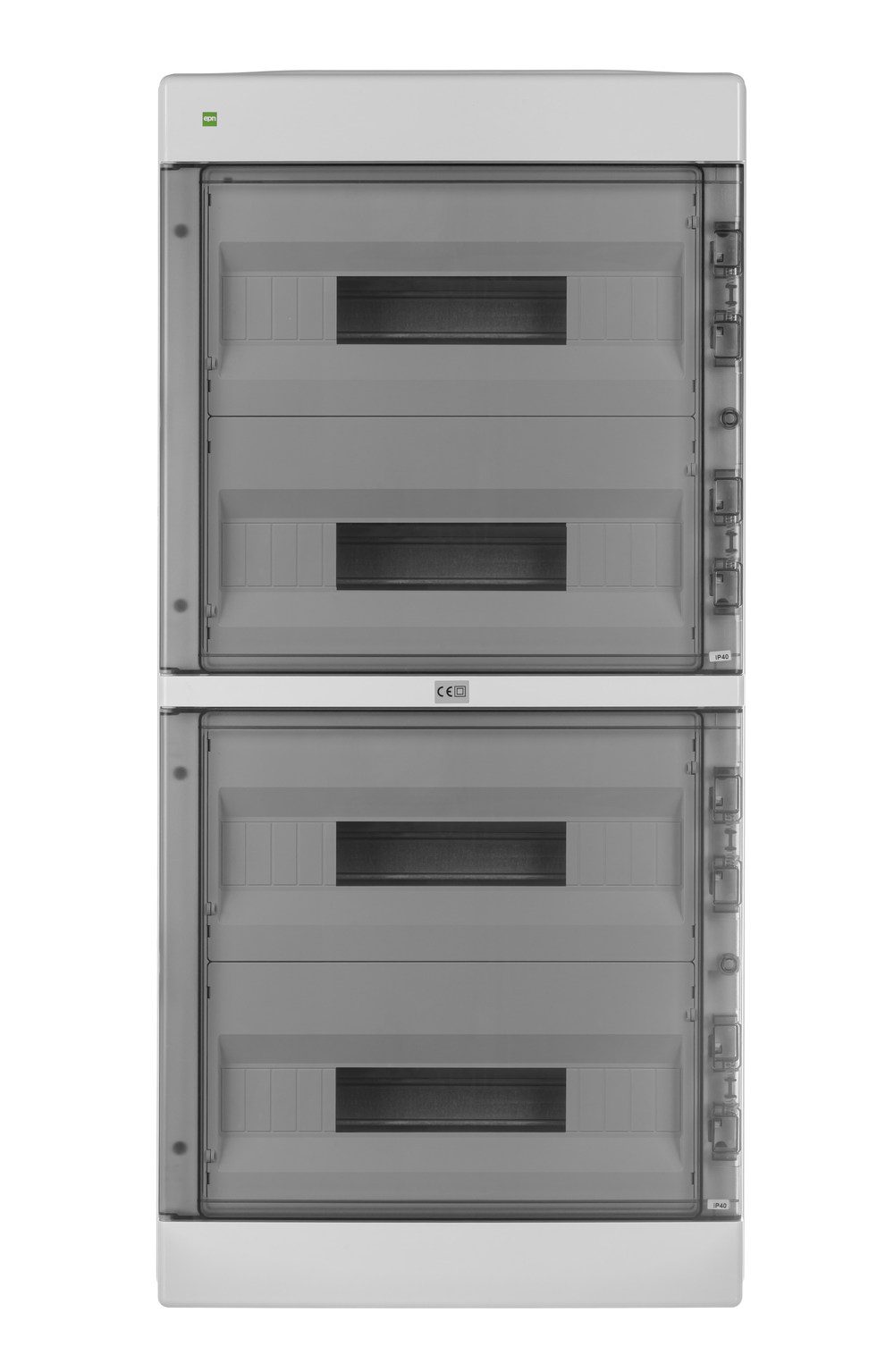 AREO ROZDZIELNIA PLASTIKOWA NT 72M 4X18 PE+N IP40 885X420X150 DRZWI DYMNE