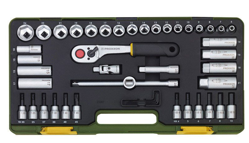 Proxxon 3/8 Inch Socket Wrench Set