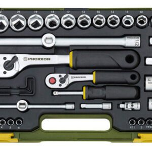 Proxxon Socket Wrench Set 1/2 and 1/4 inch