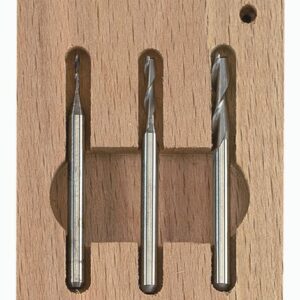 Frez wolframowe Proxxon 1, 2, 3 mm, trzpień 3 mm