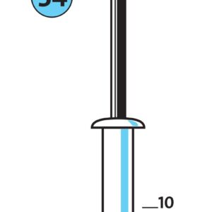 Nity stalowe S4/10 NOVUS