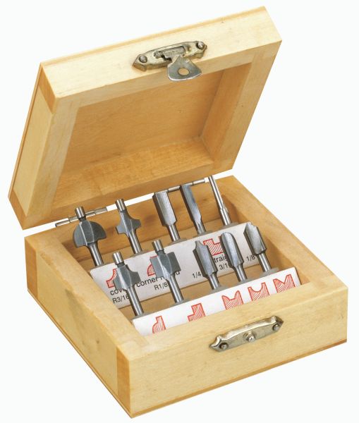 Zestaw profesjonalnych frezów do drewna Proxxon