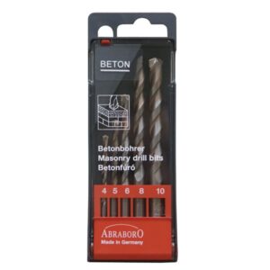 Concrete drill bit set 4-10 mm ABRABORO Diamant EVO