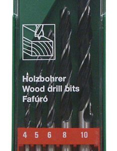 Zestaw wierteł do drewna CV 4 - 10 mm ABRABORO