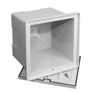 SZO SKRZYNKA GRUNTOWA ODGROMOWA (PROBIERCZA) SZARA IP40