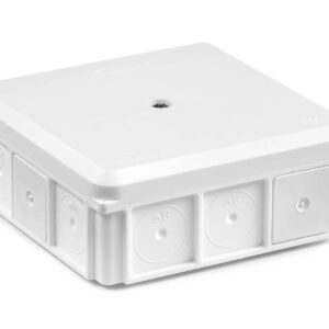 NSW90X90 PUSZKA INSTALACYJNA NAŚCIENNA 90X90 BIAŁY