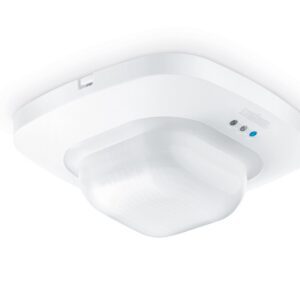 Steinel IR Quattro HD-2 24m KNX Bluetooth Mesh Surface Mount Presence and Twilight Sensor IP20 Square White