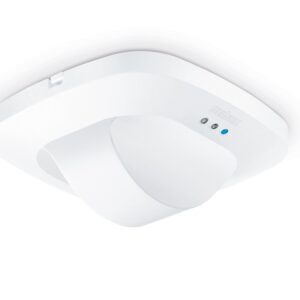 Steinel DUAL HF COM1 MP recessed presence and twilight sensor IP20 square white packaging 1 piece.