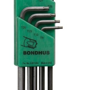 TX Star Hex Key Set 9 - 40 BONDHUS - long