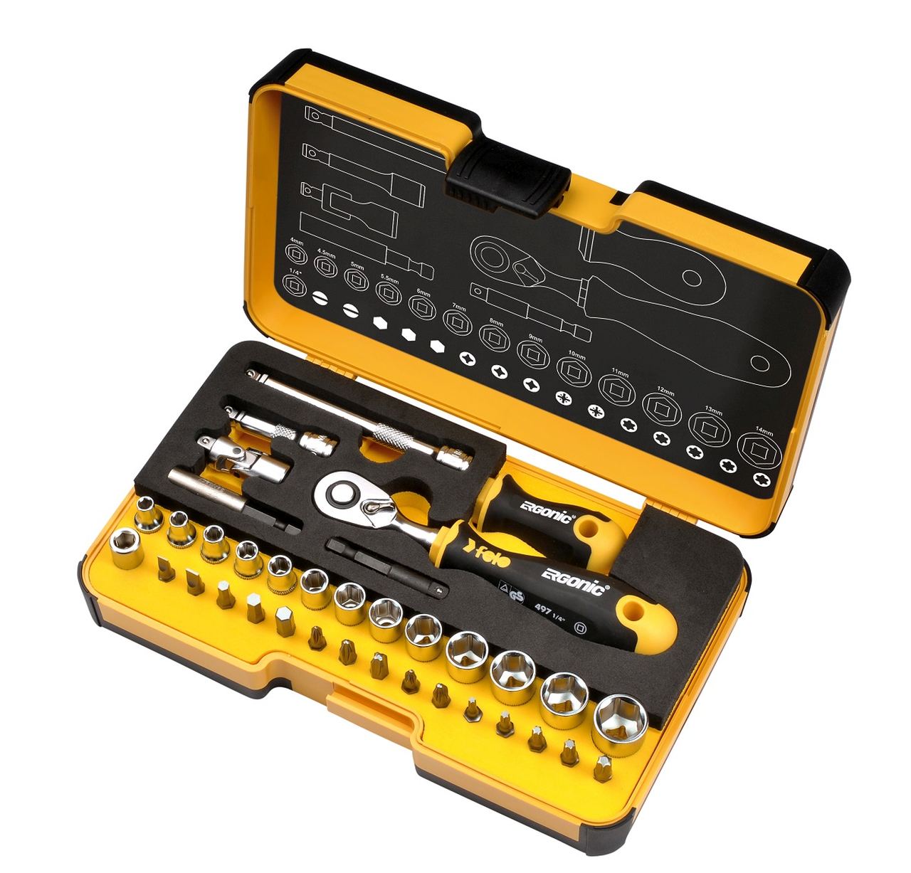 Felo Esmart Set FELO Smart R-GO Set 36 pcs – Professional Quality