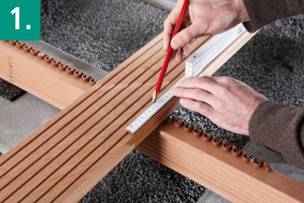 Zestaw do nawiercania desek tarasów Wolfcraft - obrazek 2