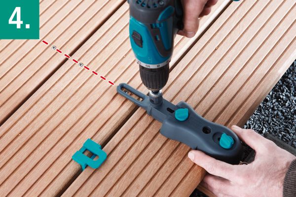 Zestaw do nawiercania desek tarasów Wolfcraft - obrazek 5