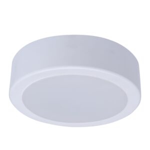 DN065C WHITE LED DOWNLIGHT LUMINAIRE NT 12W WW 3000K 1200LM IP20/40 110ST LED12 G4 6-D175 PLASTIC