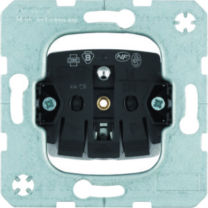 ONE PLATFORM SOCKET MECHANISM 1X ZU SPRING CLAMPS 16A 250V