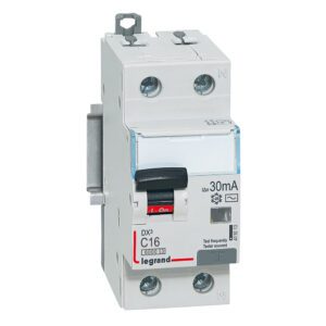 P312 DX3 C 16A/ 30MA/AC DIFFERENTIAL CIRCUIT BREAKER C 16A 1P+N 2M 30MA AC 6KA