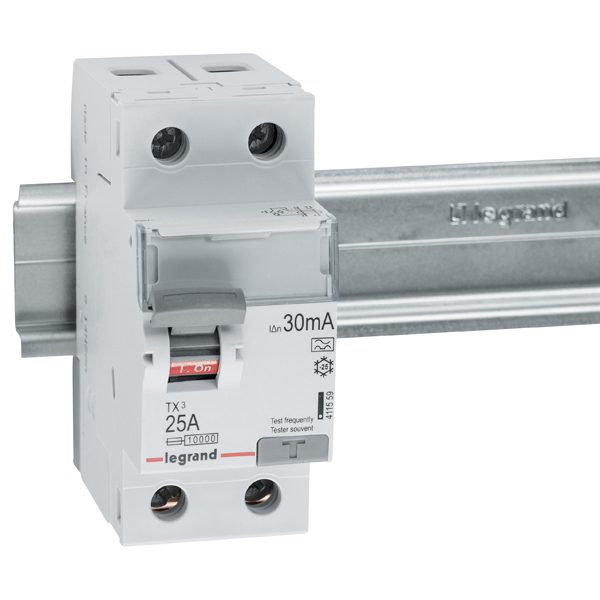 P302 TX3 25A/ 30MA/A RESIDUAL CURRENT CIRCUIT BREAKER 25A 2P 2M 30MA A 10KA