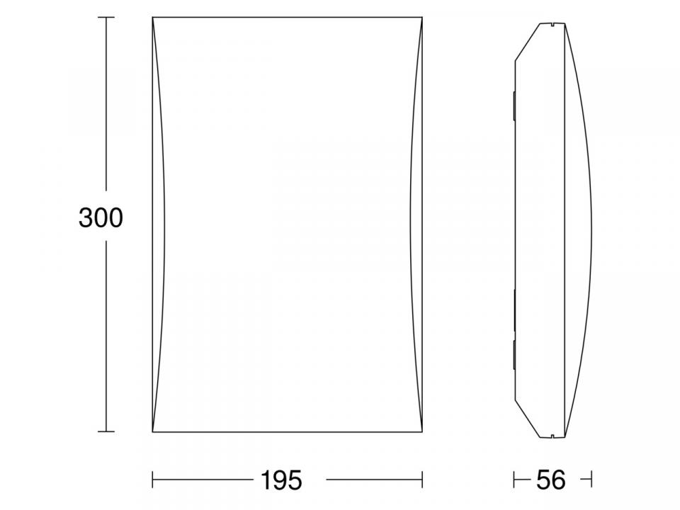 Oprawa elewacyjna z czujnikiem zmierzchu i numerem domu LN1 N LED 4,5W 3000K 440lm IP54 230V - obrazek 6