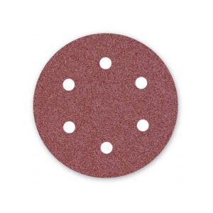Menzer RED Sandpaper fi 225 6 holes K100 for drywall sanders 25 pcs/pack.