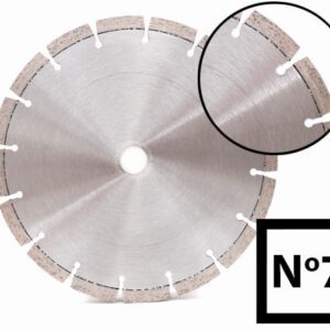 Tarcza diamentowa 150 x 22/10 ABRABORO N7 laser, profesjonalna