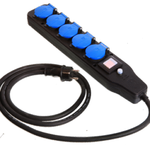 PRZEDŁUŻACZ NEOPREN 2 MB  5 GNIAZD