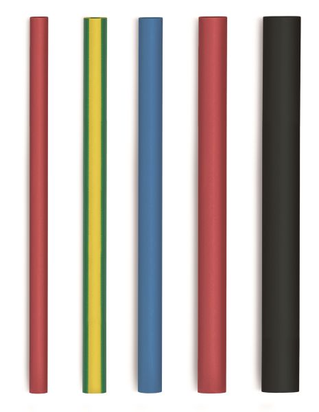 Węże termokurczliwe STEINEL fi 4 - 12 mm długie, 20 szt