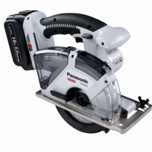 Zestaw PANASONIC Pilarka tarczowa 18V z 2 x 18V 5.0Ah Li-ion + ładowarka, z Systainer (14.4V współpracująca)